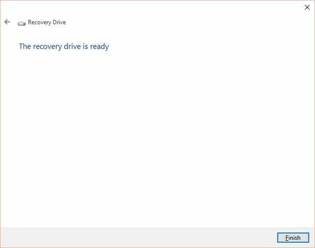 Windows 10創建系統修復隨身碟