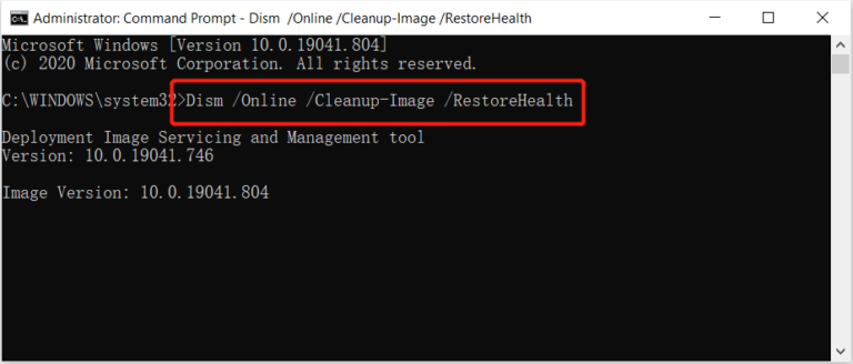 執行DISM命令修復SFC在Windows上無法工作